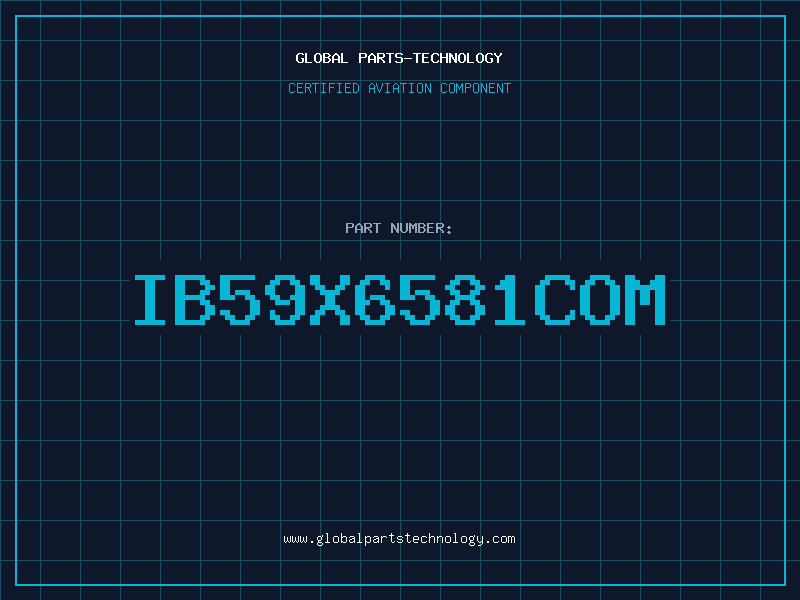 Aviation Part IB59X6581COM