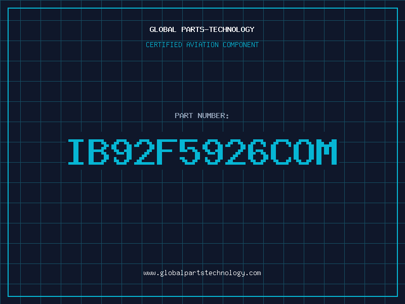 Aviation Part IB92F5926COM