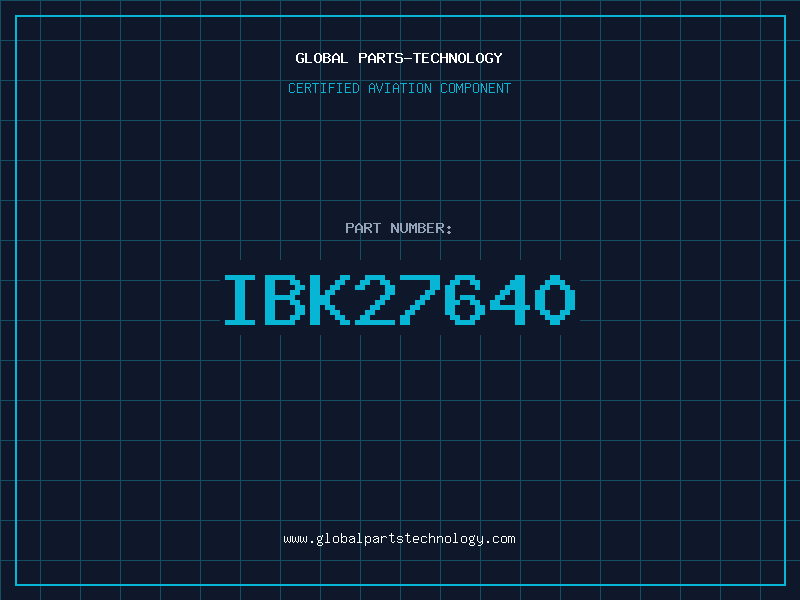 Aviation Part IBK27640