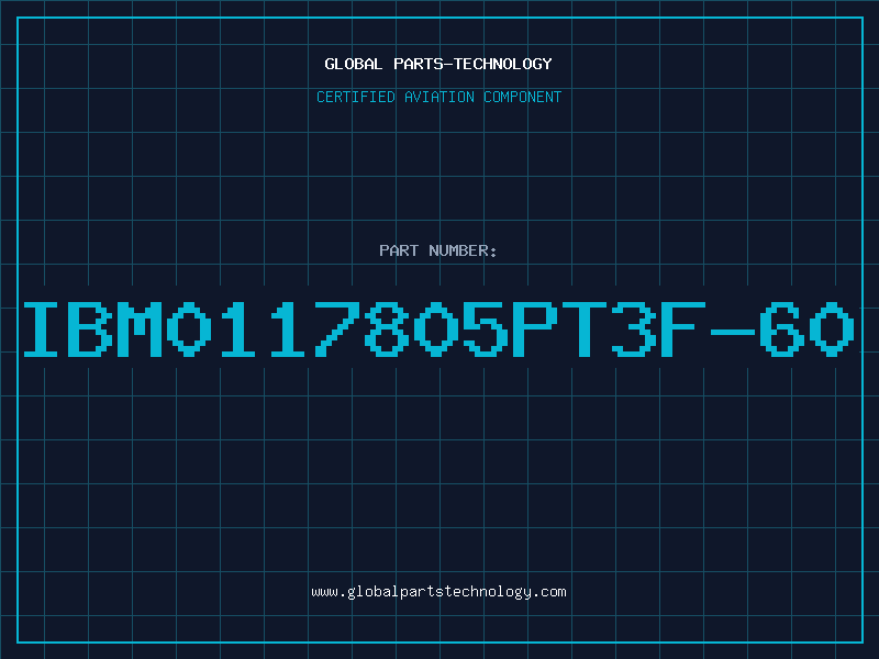 Aviation Part IBM0117805PT3F-60