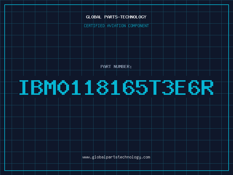 Aviation Part IBM0118165T3E6R