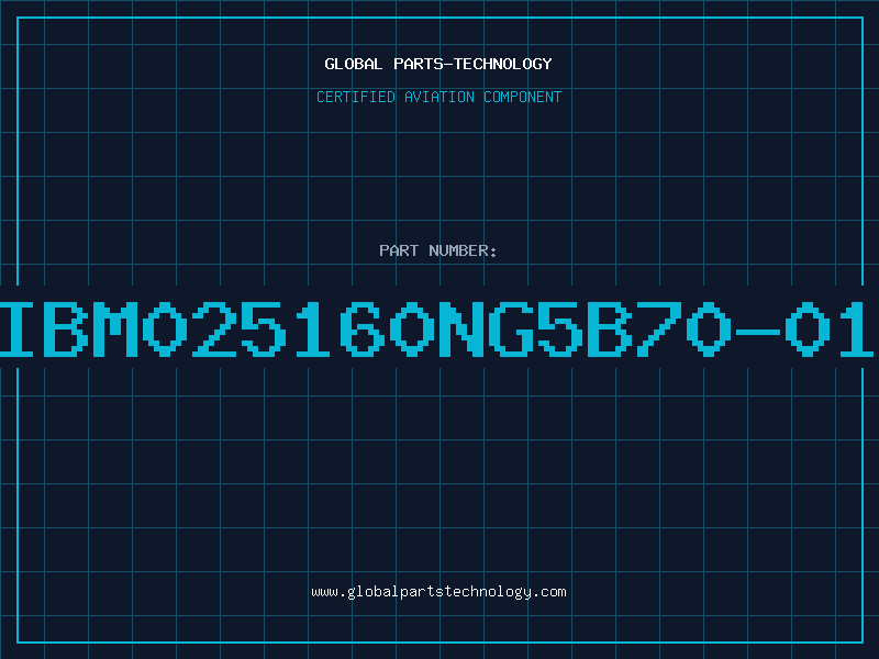 Aviation Part IBM025160NG5B70-01