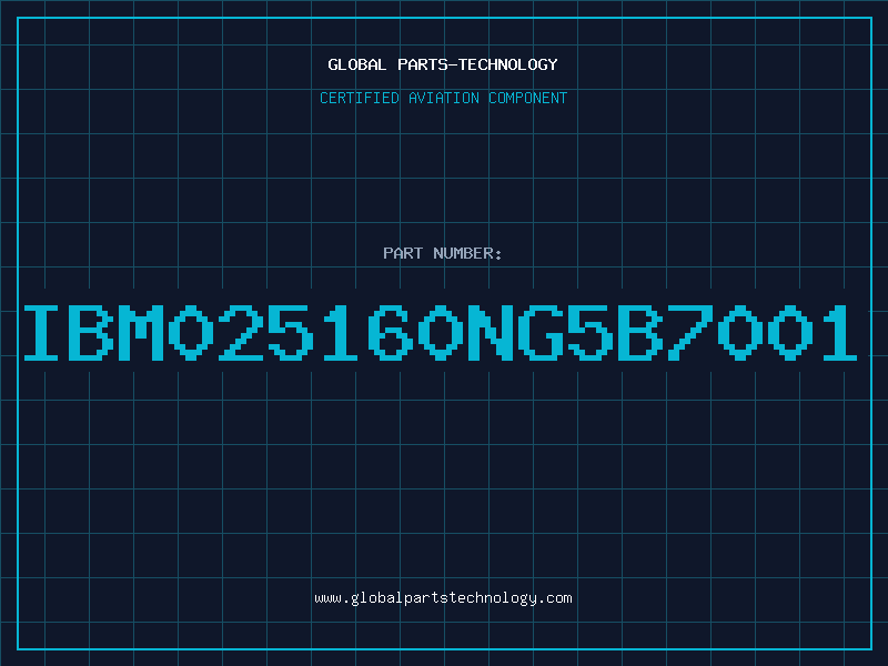 Aviation Part IBM025160NG5B7001