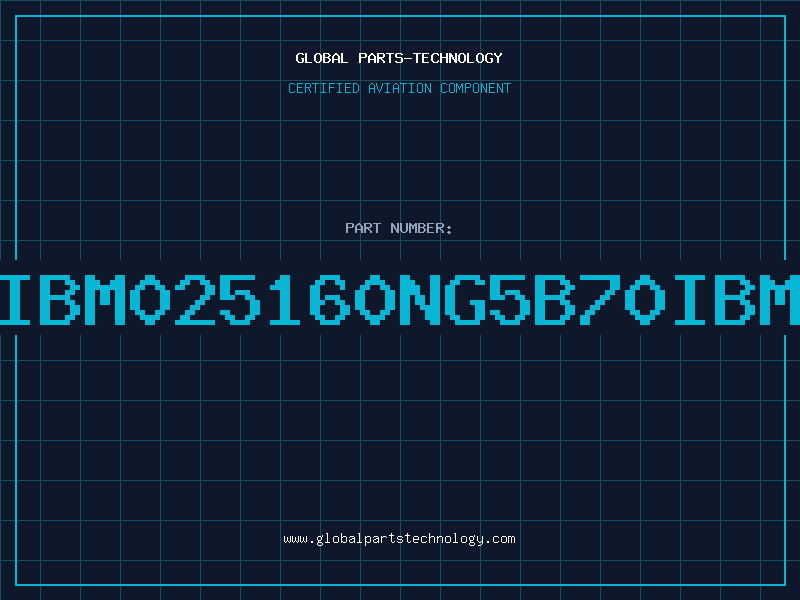 Aviation Part IBM025160NG5B70IBM