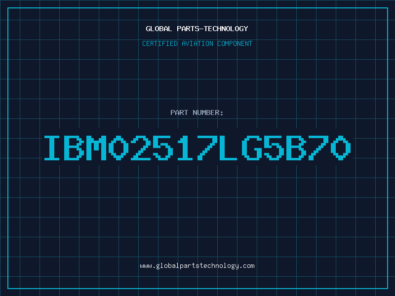 Aviation Part IBM02517LG5B70