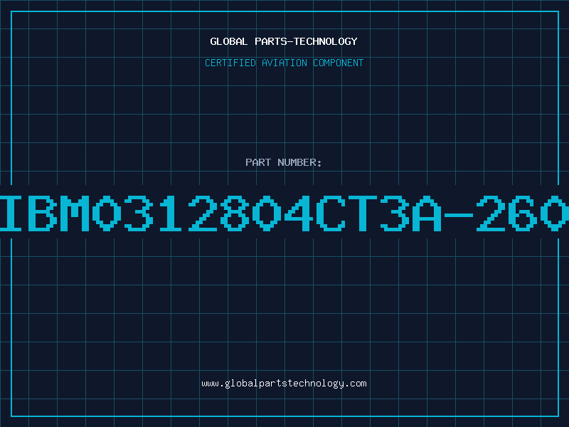 Aviation Part IBM0312804CT3A-260