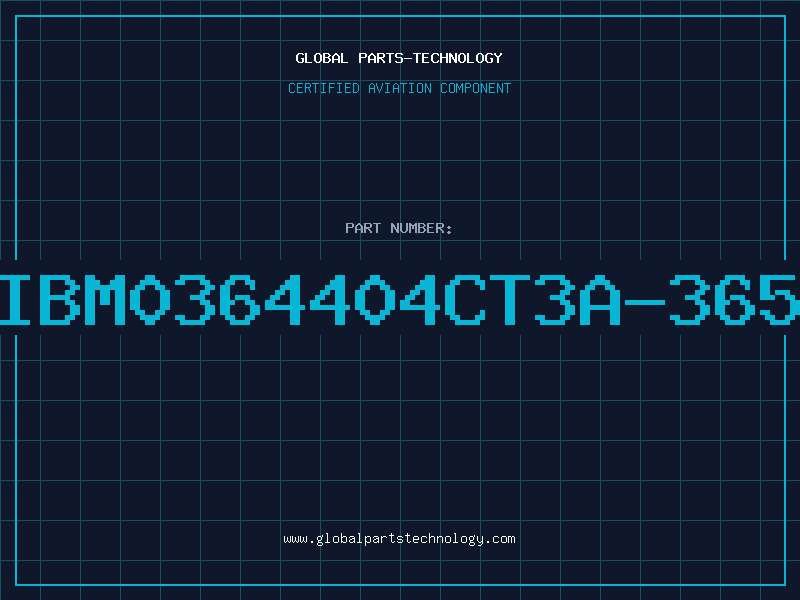 Aviation Part IBM0364404CT3A-365