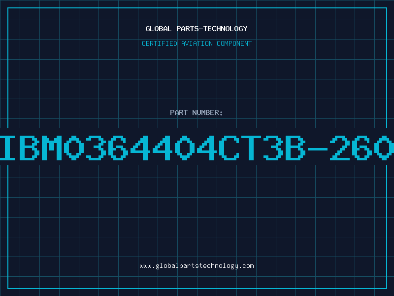 Aviation Part IBM0364404CT3B-260