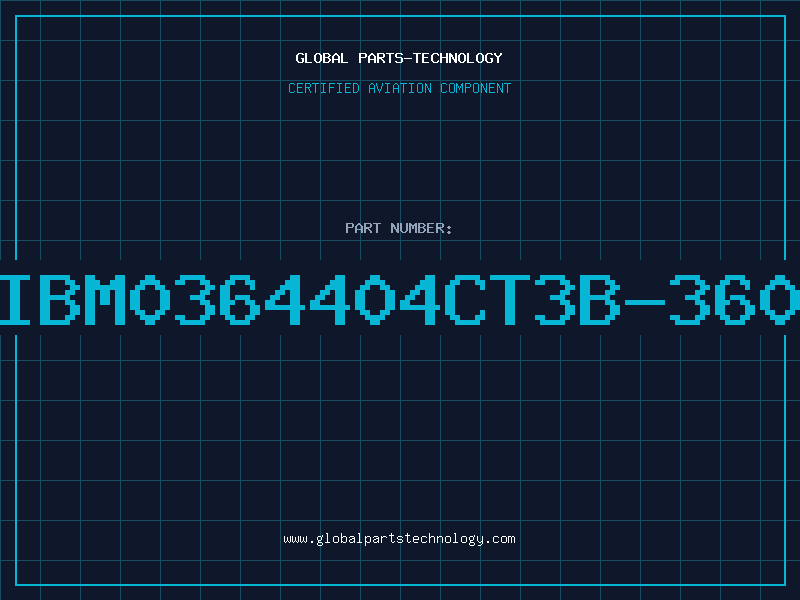 Aviation Part IBM0364404CT3B-360