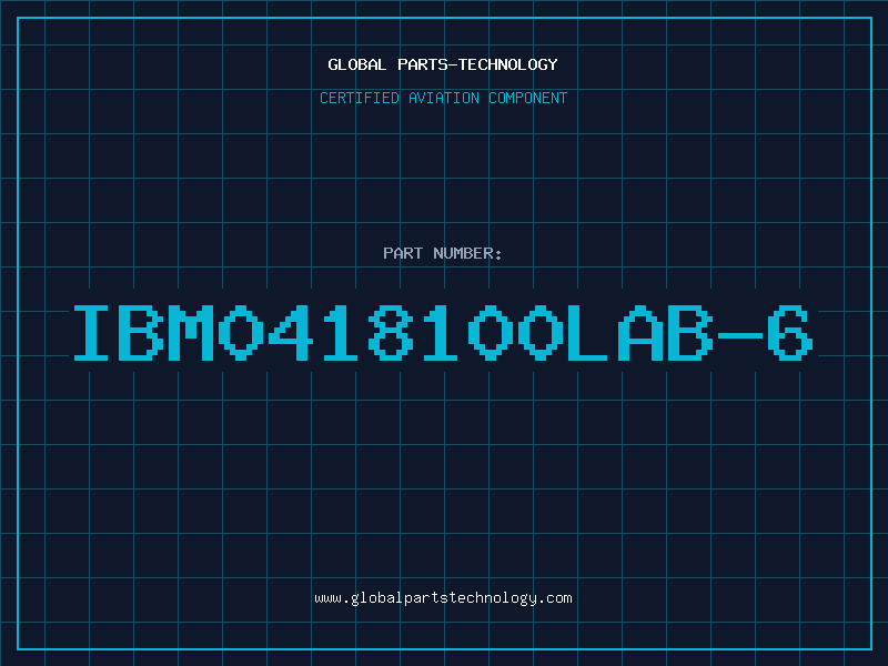 Aviation Part IBM0418100LAB-6
