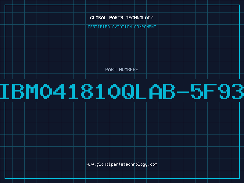 Aviation Part IBM041810QLAB-5F93