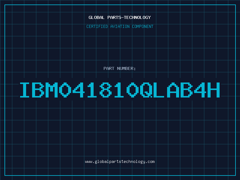 Aviation Part IBM041810QLAB4H