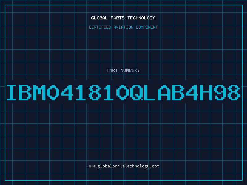 Aviation Part IBM041810QLAB4H98