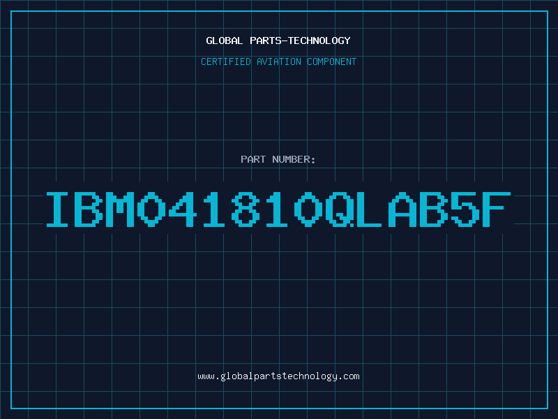 Aviation Part IBM041810QLAB5F