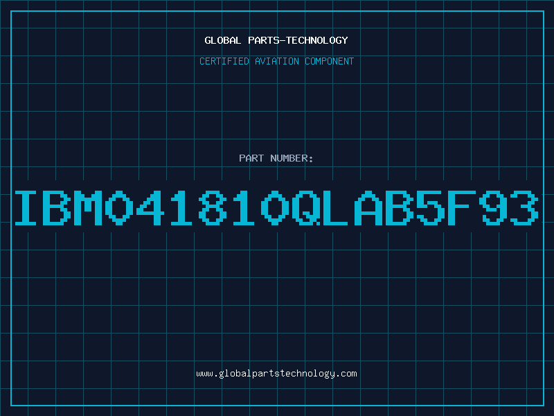 Aviation Part IBM041810QLAB5F93