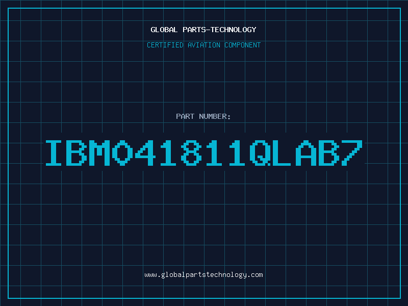 Aviation Part IBM041811QLAB7