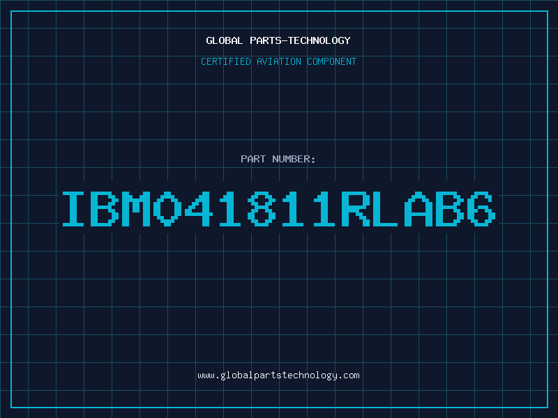 Aviation Part IBM041811RLAB6
