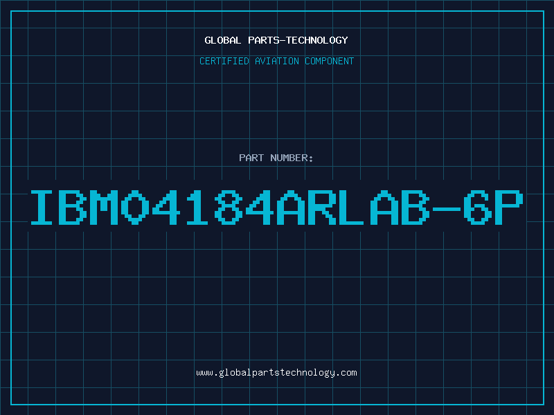 Aviation Part IBM04184ARLAB-6P