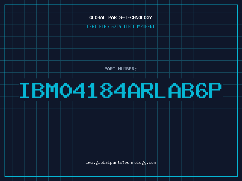 Aviation Part IBM04184ARLAB6P