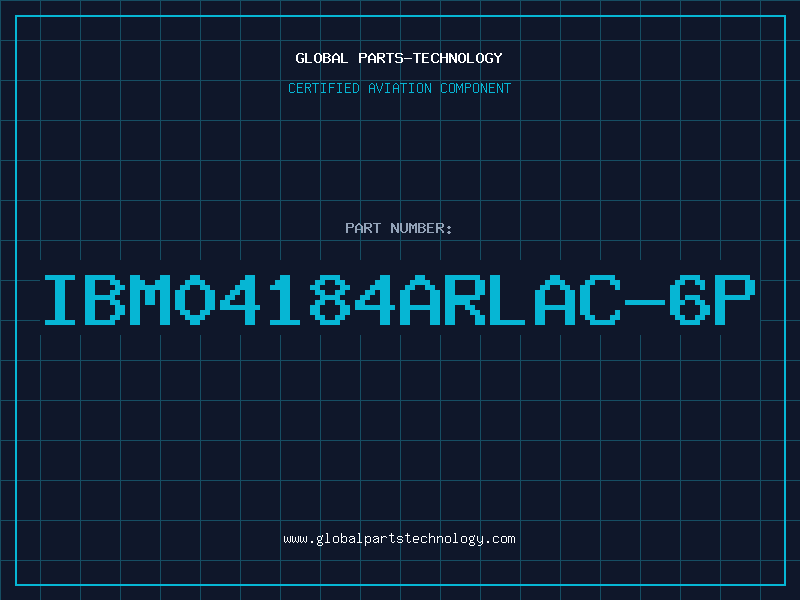 Aviation Part IBM04184ARLAC-6P