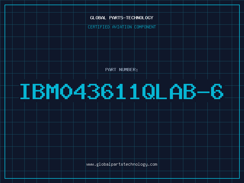 Aviation Part IBM043611QLAB-6