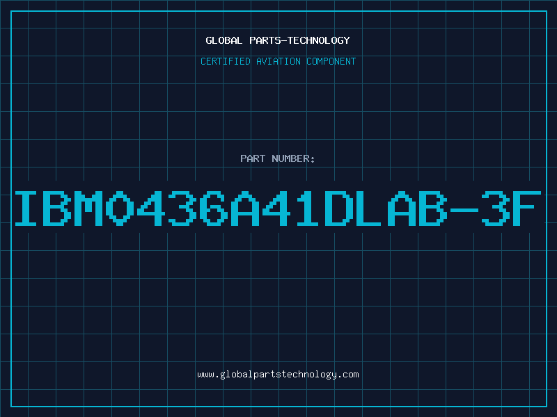 Aviation Part IBM0436A41DLAB-3F