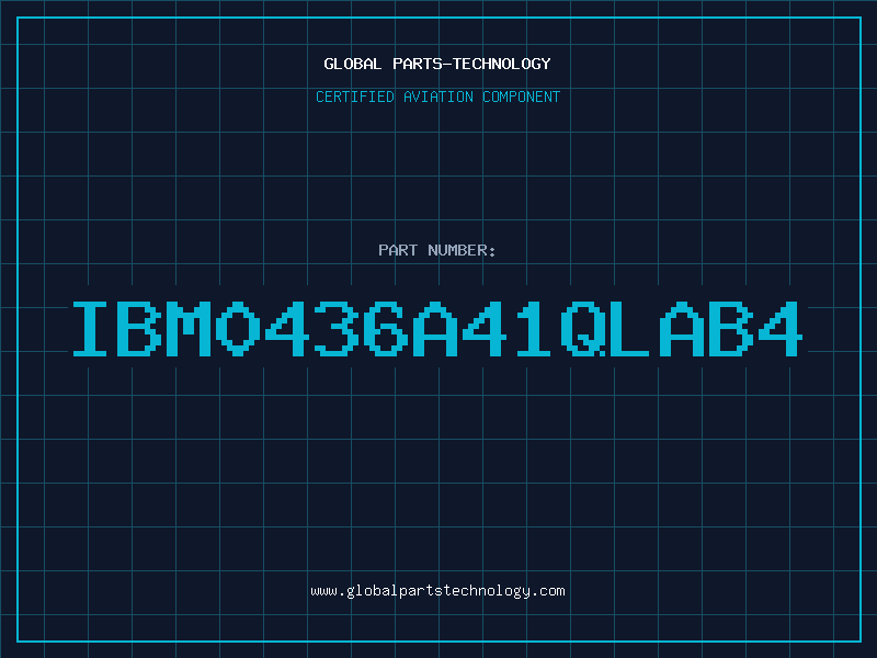 Aviation Part IBM0436A41QLAB4