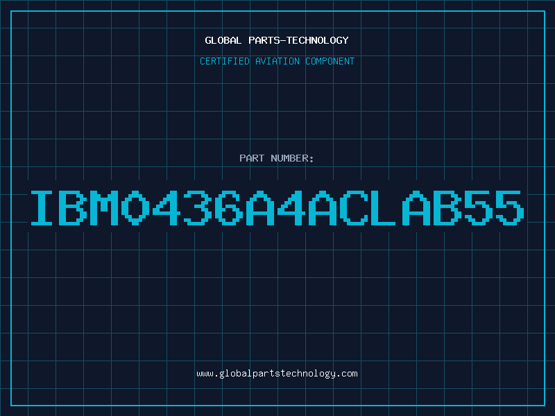 Aviation Part IBM0436A4ACLAB55