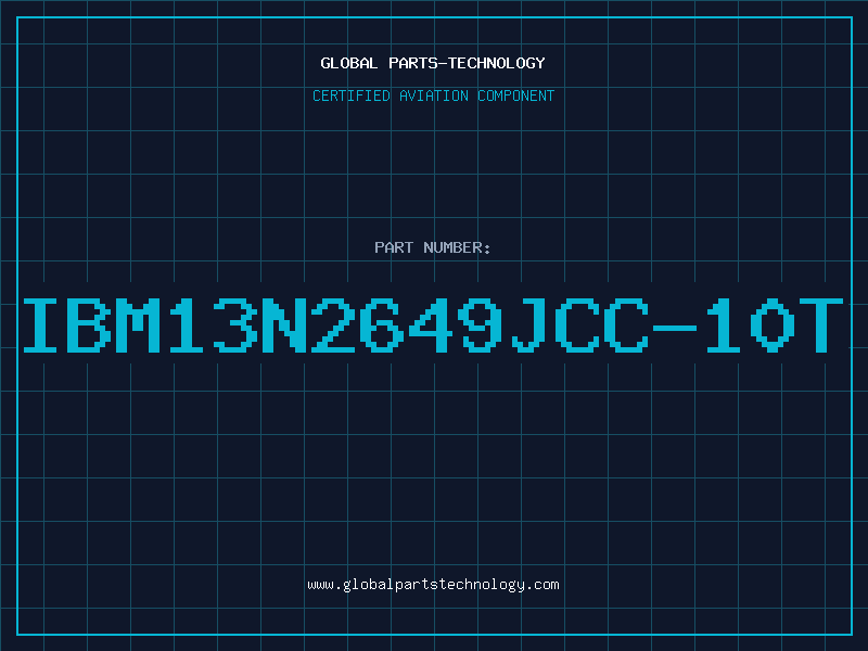 Aviation Part IBM13N2649JCC-10T