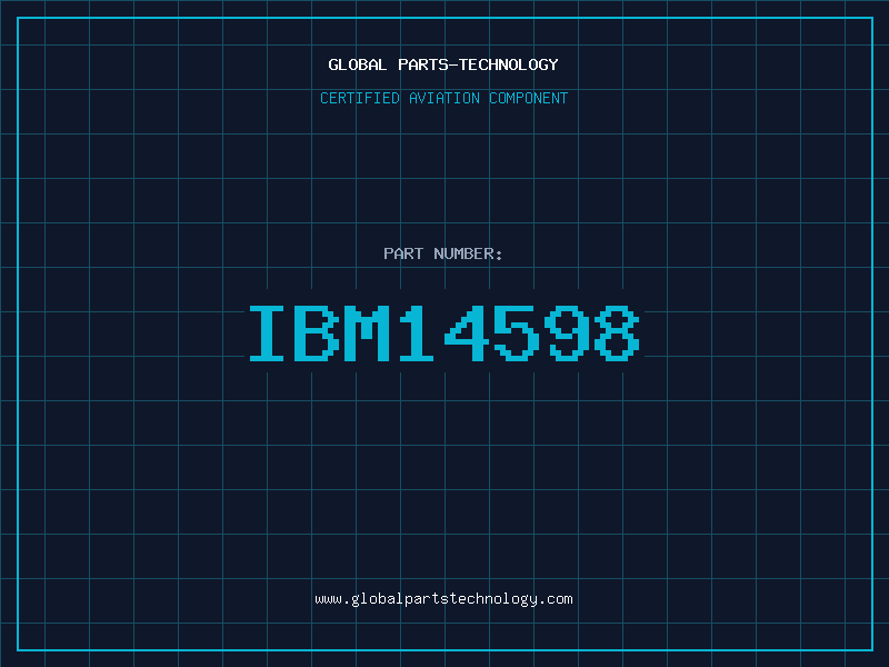 Aviation Part IBM14598