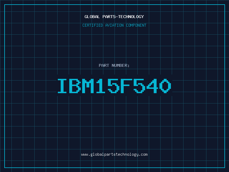 Aviation Part IBM15F540