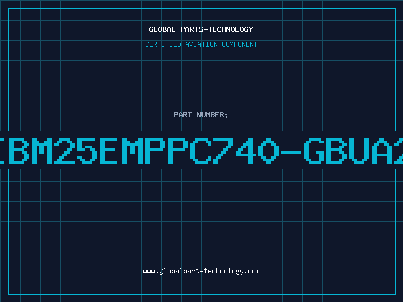 Aviation Part IBM25EMPPC740-GBUA2