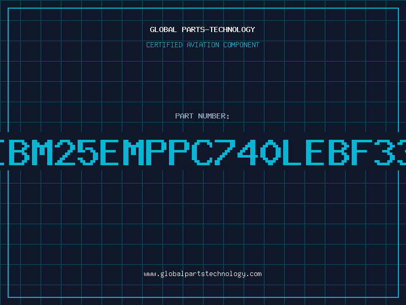 Aviation Part IBM25EMPPC740LEBF33