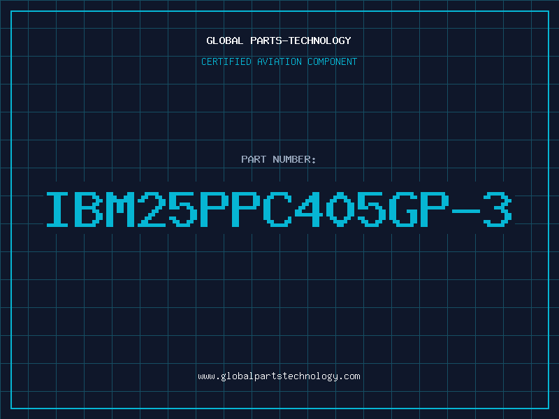 Aviation Part IBM25PPC405GP-3