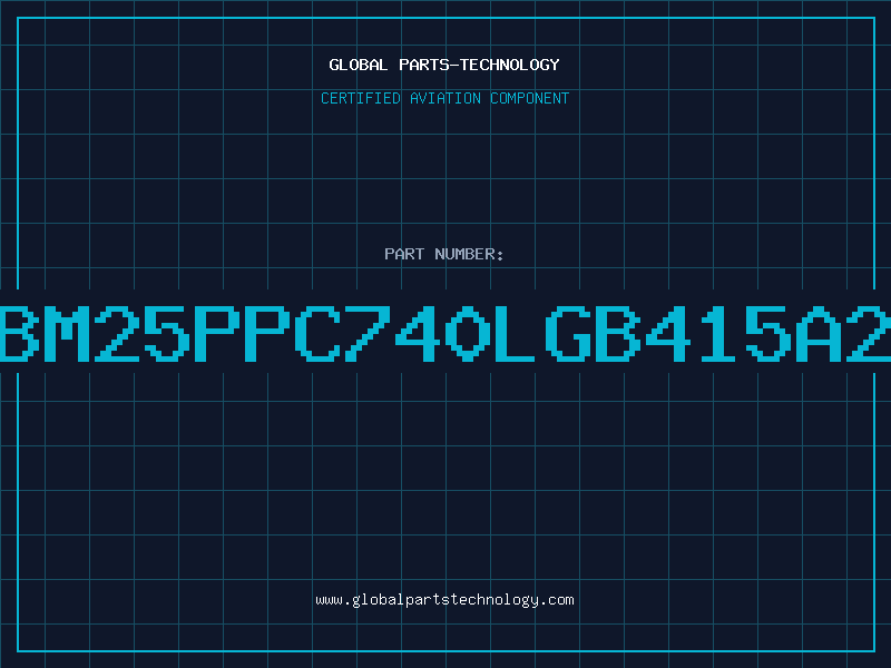 Aviation Part IBM25PPC740LGB415A2T