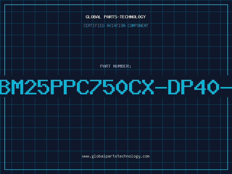 Aviation Part IBM25PPC750CX-DP40-3