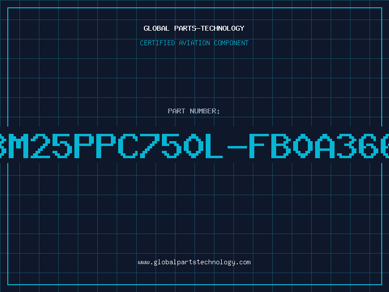 Aviation Part IBM25PPC750L-FB0A366Y