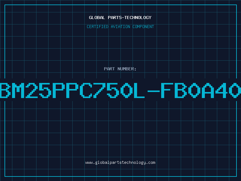 Aviation Part IBM25PPC750L-FB0A400