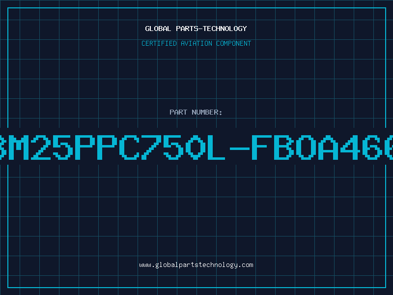Aviation Part IBM25PPC750L-FBOA466Y