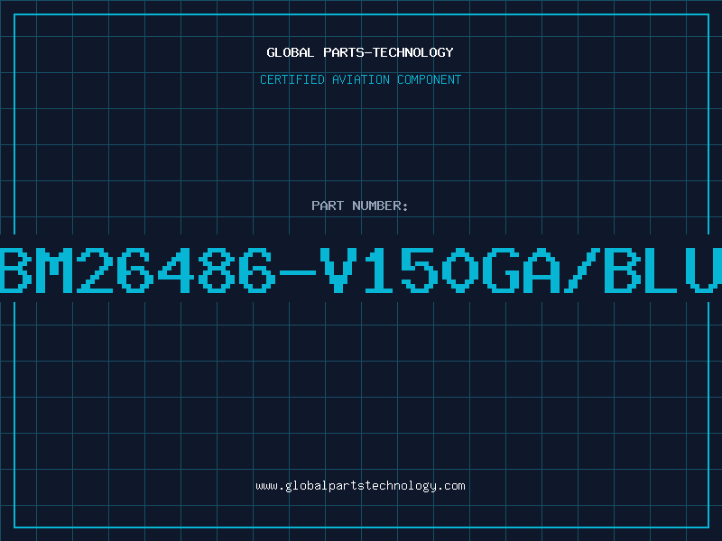 Aviation Part IBM26486-V150GA/BLUE
