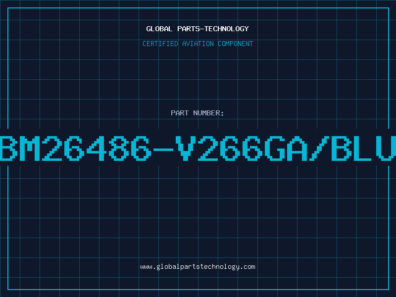 Aviation Part IBM26486-V266GA/BLUE
