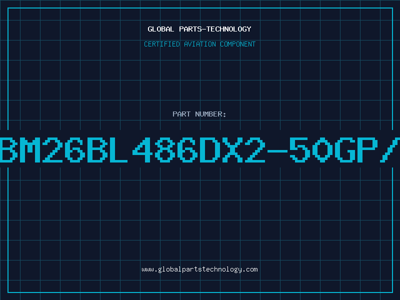 Aviation Part IBM26BL486DX2-50GP/B