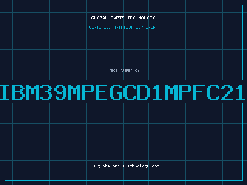 Aviation Part IBM39MPEGCD1MPFC21