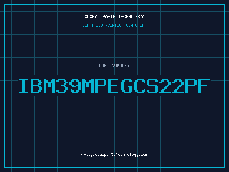 Aviation Part IBM39MPEGCS22PF