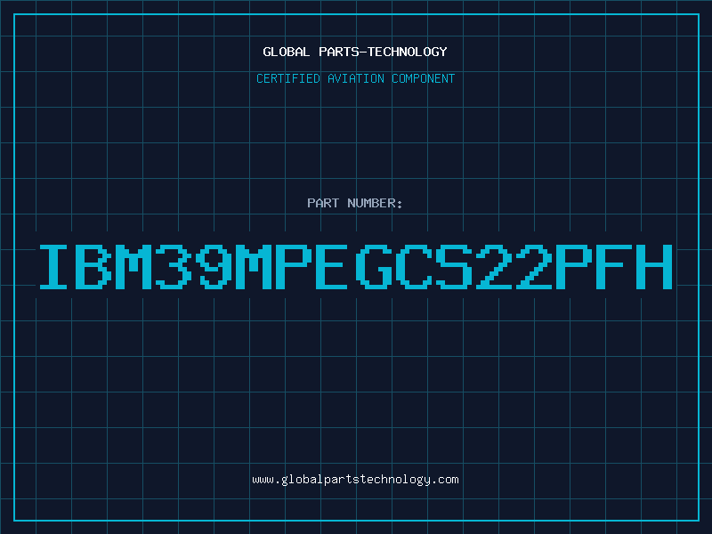 Aviation Part IBM39MPEGCS22PFH