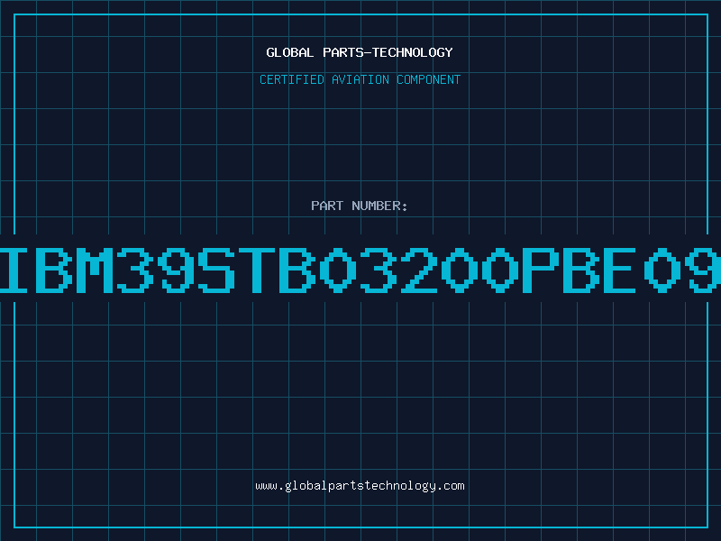Aviation Part IBM39STB03200PBE09
