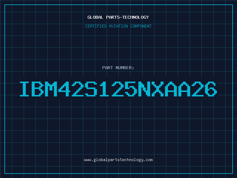 Aviation Part IBM42S125NXAA26