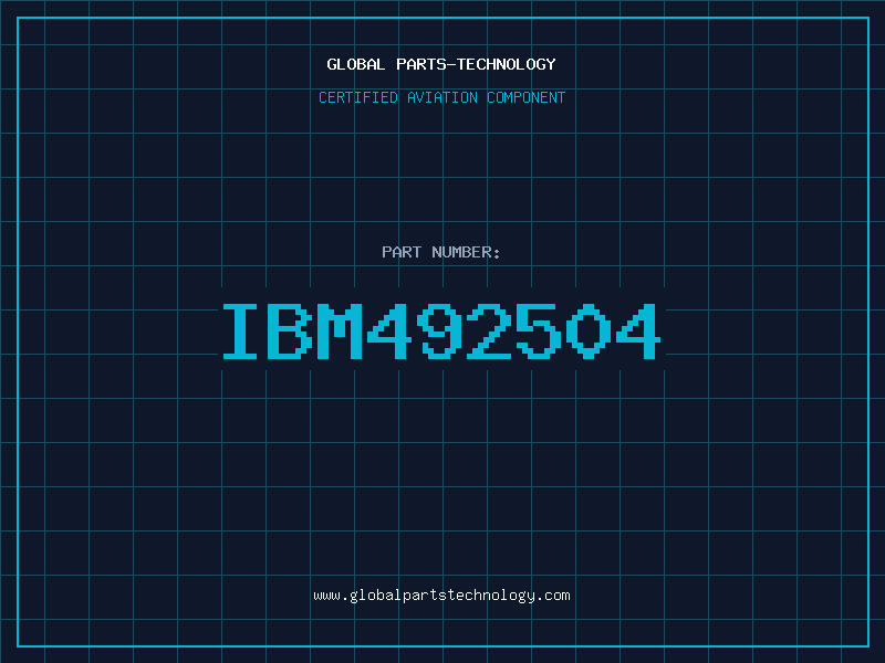 Aviation Part IBM492504