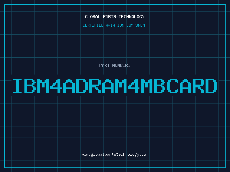 Aviation Part IBM4ADRAM4MBCARD