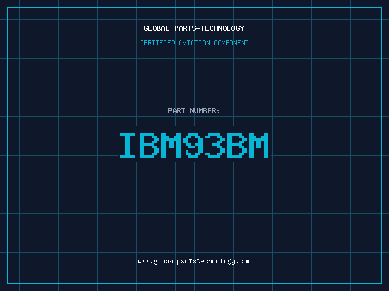 Aviation Part IBM93BM